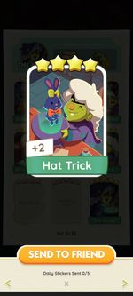  Hat trick Monopoly go (Morning Sends)            