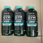 Talc Free Cooling Gym Powder 3x170g Menthol Bergamot & Cederwood New/Sealed