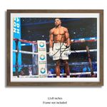 Anthony Joshua Hand Signed Boxing 12x8 Photo World Champion PSA QO CARD & COA
