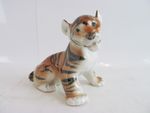 Vintage Russia Made In USSR Lomonosov Tiger Cub Large Cat Figurine 13cm Tall