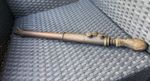 Vintage ABOL Brass Garden Syringe Rose Sprayer Silver Medal Wooden Handle