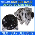 210amp NEW ALTERNATOR for AUDI Q7 Q8 4M 3.0 TDI 2015-2022 059903024E 104210-6680
