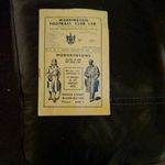 WARRINGTON V BARROW RUGBY LEAGUE 1947/48 PROGRAMME