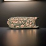Fine early medieval belt buckle with animal 4-6th century AD (10.48 gr-4cm)