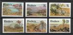 RHODESIA, 1977, LANDSCAPES, PAINTINGS, SG 543-48, MNH SET 6