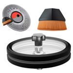 LP Vinyl Record Cleaning Label Saver Protector Turntable Disc Waterproof Clamp