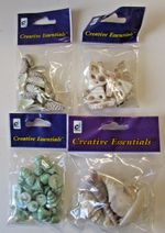 Sea Shells 4 packs assorted Craft Essentials