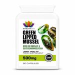 Green Lipped Mussel For Dogs Cartilage Joint Care Arthritis 500MG 90 Capsules UK