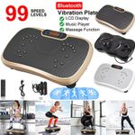 Power Vibration Plate Vibrating Machine Platform Exercise Body Shaker Massager