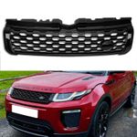 GLOSS BLACK DYNAMIC STYLE FRONT BUMPER GRILLE FOR RANGE ROVER EVOQUE L538 11-18