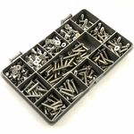 280 ASSORTED STAINLESS STEEL A4 M4 SOCKET COUNTERSUNK CSK ALLEN BOLT SCREWS KIT