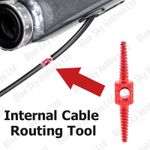 Internal Cable Routing Tool for Bicycle Frame Shift Hydraulic Wire Cable Housing