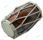Professional Musical Instrument Wedding Kirtan Dholak/Dholki Indian & Cloth Case