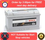 S5013 Bosch S5 (019) Heavy Duty Car Battery 5 Year Warranty