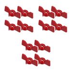 Versatile Red Aluminum Valve Lever Handle for Water Shut Off and Tap Control