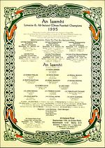 Westmeath All-Ireland Minor Football Champions 1999: GAA Print