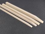SILICONE SEALANT TOOLING WOODEN STICKS HARDWOOD TAPERED TIP–L 25cm 6 8 10 12mm-D