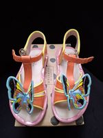 Sophia Webster Colourful Butterfly  Girls Flat Mini Sandals Uk 11.5 Euro30