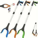 Heavy Duty Grabber Tool Industrial Pick Up Stick Hand-Grip Reach Trash Reacher