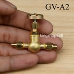 GV-A2 Live Steam Brass Globe Valve 1/4" x 40 TPI 90° Flow Control Model Engines