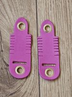 PINK  LEATHER ALYMERI ANKLETS FOR FALCONRY
