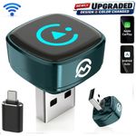 2026 Wireless CarPlay Adapter For iPhone Apple Wireless Carplay USB Plug & Play