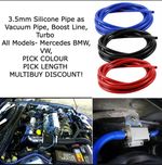 Silicone Vacuum Hose Pipe Water Air Dump Valve Turbo Boost Tube BMW VW Mercedes