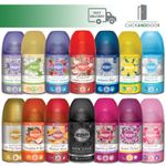 12 X MIX AIRPURE AUTOMATIC SPRAY REFILLS 250ML AIR FRESHNER AIRPURE