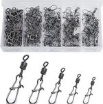 Duo Lock Snap Links Swivels Quick Change Rig Carp Fishing Tackle Size 18mm-30mm