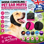Noise-Canceling Pet Ear Muffs | Anti-Anxiety Outdoor Dog Headgear for All Breeds