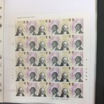 GB QEII 2007 ABOLITION OF THE SLAVE TRADE FULL SHEET SG 2728-29, 1st x 30 stamps