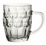 Dimple Tankard Beer Cocktail And Soft Drink Glass 20oz (57cl) CE Marked Clear