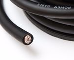4 GAUGE OFC BLACK 25mm²  POWER CABLE 4 AWG OXYGEN FREE COPPER PER METRE