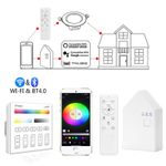 Smart WIFI Bluetooth APP Control LED Downlight Recessed Round Ceiling Spotlight
