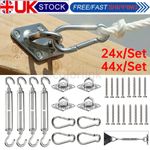 Shade Sail Accessories Stainless Steel Fixing Fittings For Sail Shade Sun Kits