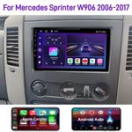 Wireless CarPlay Android Auto GPS Radio For Mercedes Sprinter W906 2006-2017 