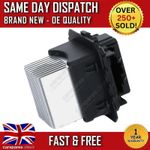 PEUGEOT 208 2012-ONWARDS HEATER BLOWER MOTOR FAN RESISTOR