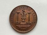 Scotland Masonic Penny - Lodge St.John Fisherrow - #112