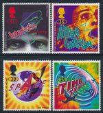 GB 1995 Science Fiction: HG Wells novels set SG 1878-1881 MNH mint COMBINED POST