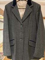 Shires Huntingdon Tweed Jacket Unisex Size 36 EUR 40 Green