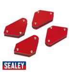 Sealey MQC944 4 Piece Magnetic Quick Clamp Set Tools Garage Workshop