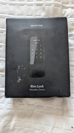 Igloohome Rim Lock for Wooden Doors - Smart Lock Bluetooth Tag Pin Airbnb