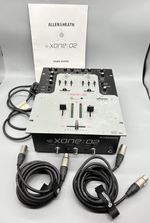 Allen & Heath Xone:02 2-Channel DJ Mixer With Power Supply & Manual - Read