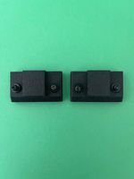 Technics SL 1210 1200 Dust cover lid hinge socket pair SFUMM02N04 with screws