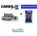 Carbo Air 50 Systemair High Quality Carbon Filters Odour Control Hydroponics