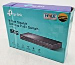 TP-LINK TL-SG1008P 8-Port Gigabit Unmanaged Desktop Switch, 4-Port PoE+ - New