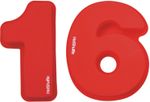 Large Silicone Number 16 Cake Tin Mould 16th Birthday Tins Moulds Gift Baking