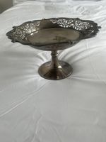 Mappin & Webb Prince’s Plate Pedestal Fruit Bowl Comport 24cm  Silver Plate