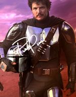 PEDRO PASCAL Signed (MANDALORIAN) 8x10" Authentic Autograph w/COA