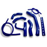 BLUE Samco Silicon Rad Hoses fit Ducati 821 Hypermotard 2013-2015